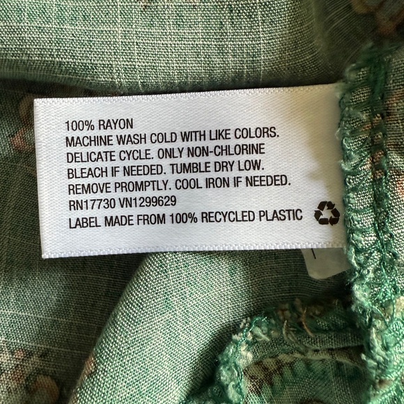 Knox Rose Boho Style Rayon Blouse Size XXL - Picture 2 of 6